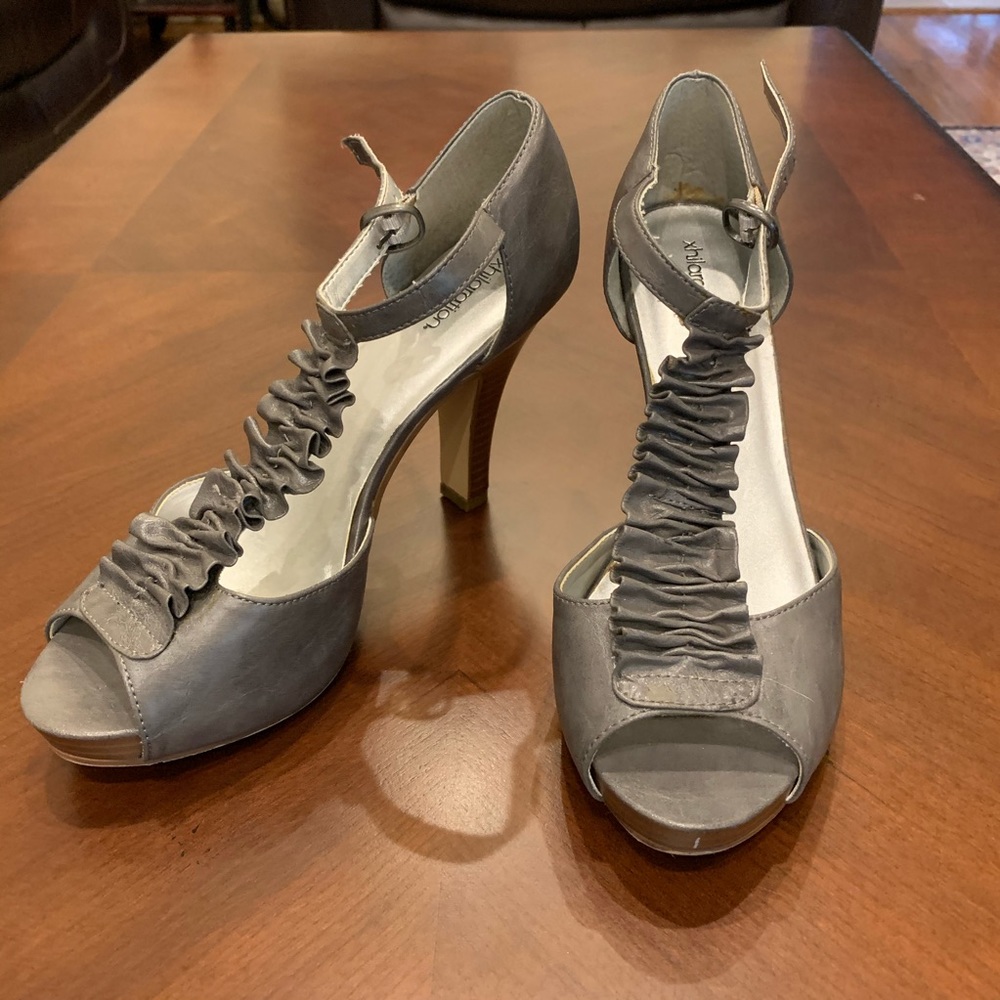 Silver Xhiliaration High Heels